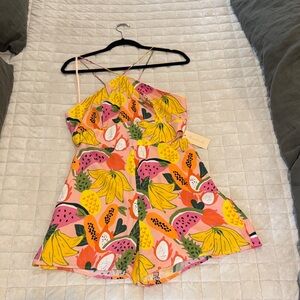 Hutch Vibrant Fruit Print Women’s One Piece